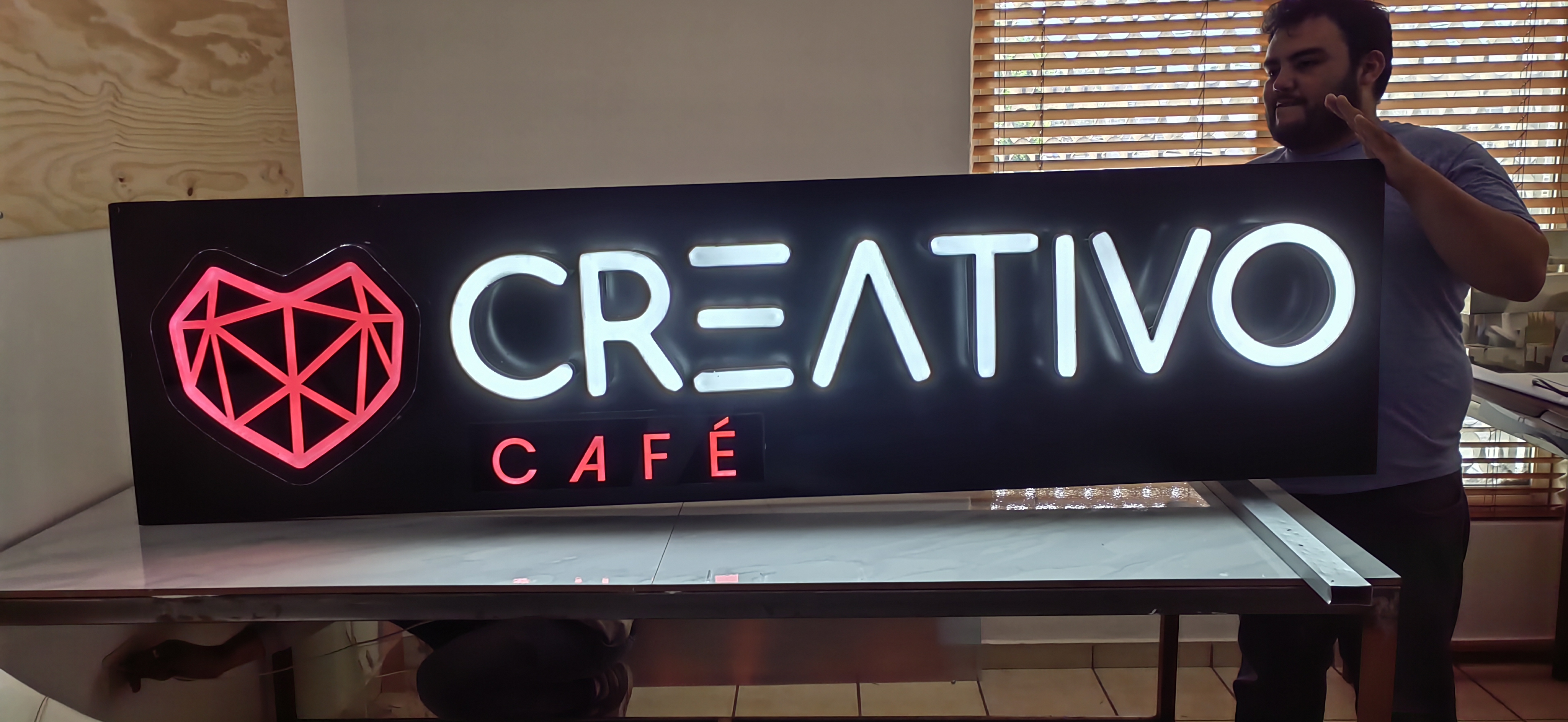 Letras con neon